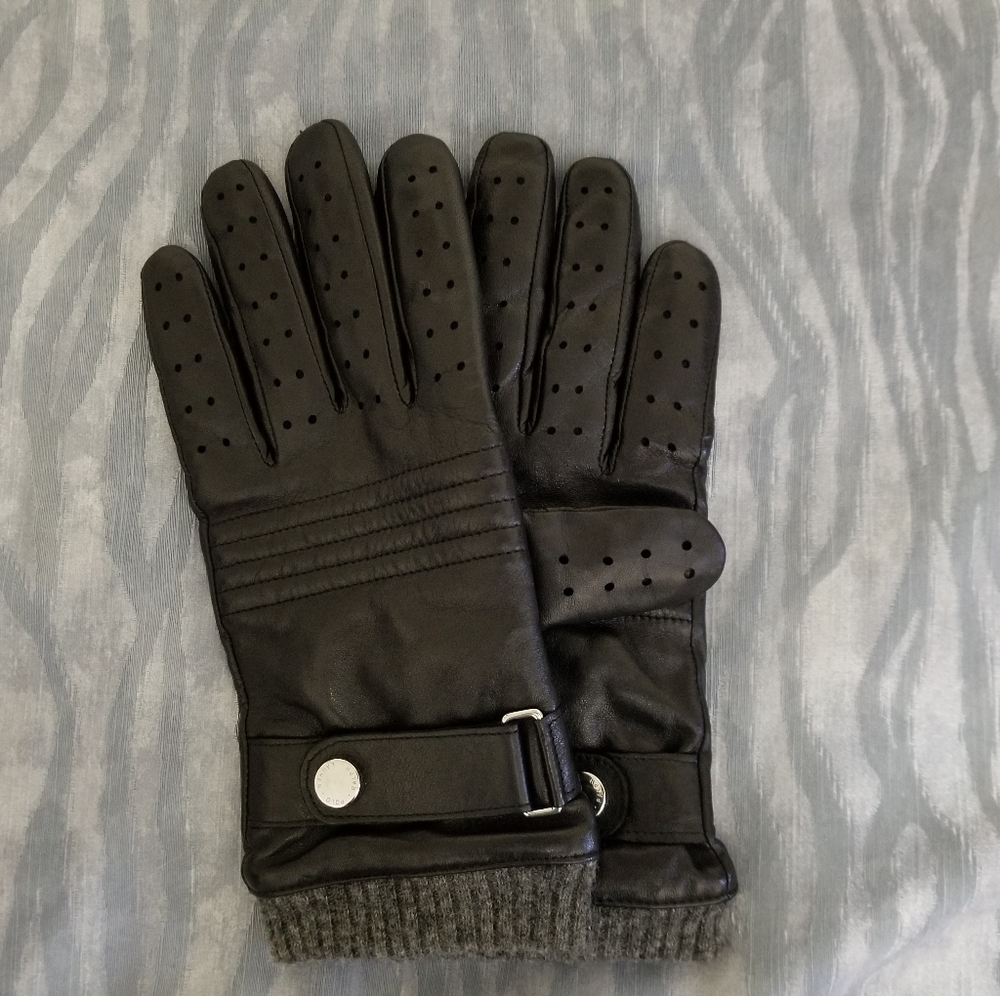 Polo Ralph Lauren Leather Gloves Medium